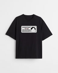 THE OFFICE ATTRM OVERSIZED T-SHIRT BLACK
