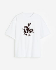 PULP FICTION OVERSIZED T-SHIRT WHITE