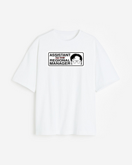 THE OFFICE ATTRM OVERSIZED T-SHIRT WHITE