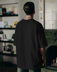 THE OFFICE ATTRM OVERSIZED T-SHIRT BLACK